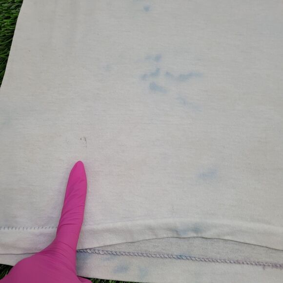 Vintage 80s Screen-Stars Shirt Womens Large 20x24 Bleached - Picture 12 of 14